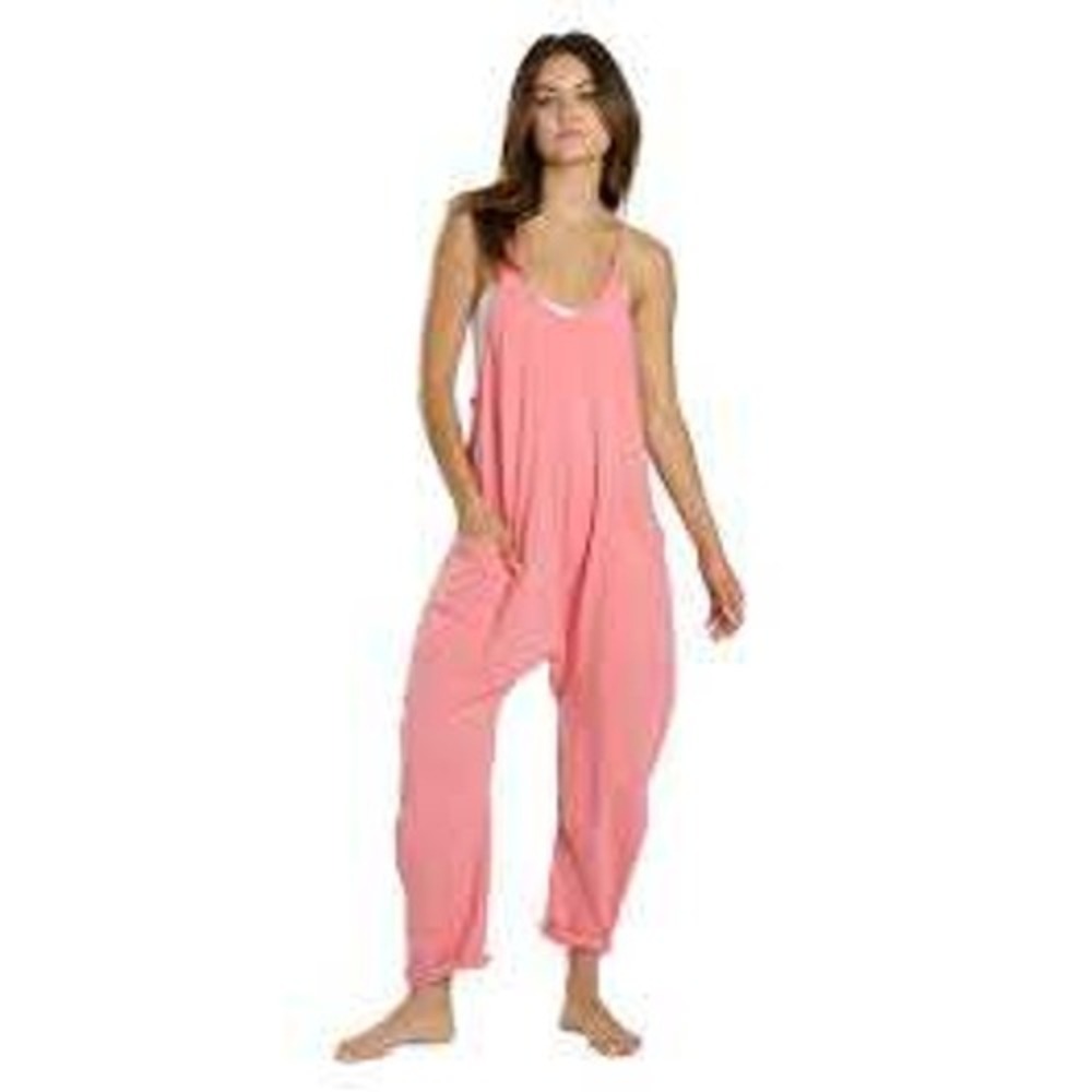 Free People Movement FP Womens Size XS Hot Shot Jumpsuit Romper Harem Tulip NEW